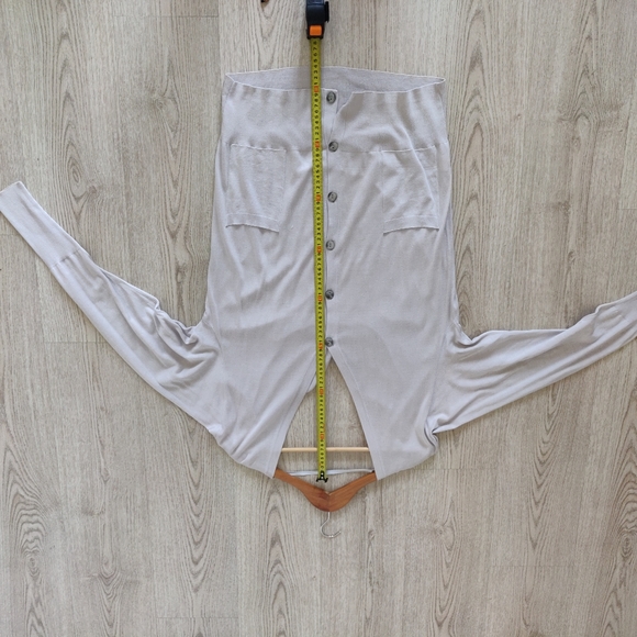 Italian Silk/Cotton Cardigan - Picture 5 of 6